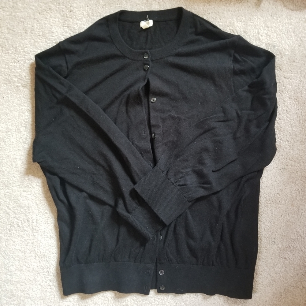 J Crew cardigan, XL